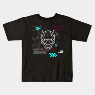 Mecha oni Kids T-Shirt